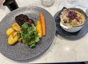 Sunday roast!  at Holy Carrot in London