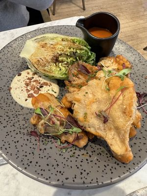 Buffalo mushroom   at Holy Carrot in London