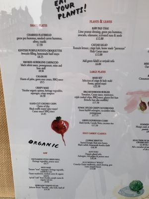   at Holy Carrot in London