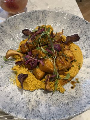 Sexy tofu   at Holy Carrot in London