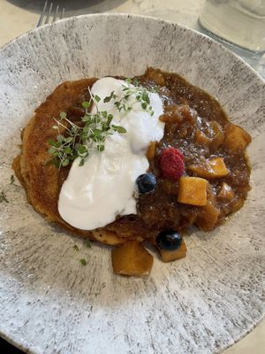 More pancakes because too good  at Holy Carrot in London