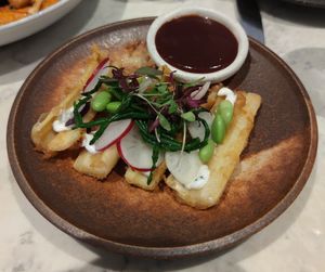 Calamari at Holy Carrot in London