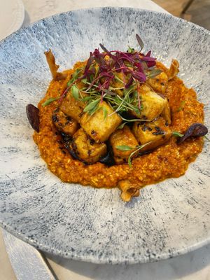 Sexy tofu  at Holy Carrot in London