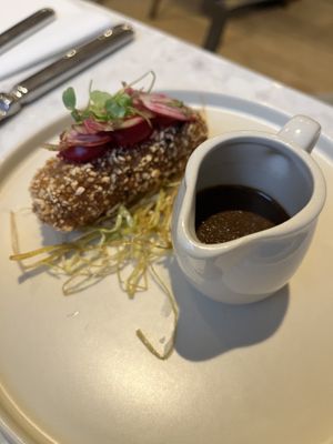 Another starter   at Holy Carrot in London