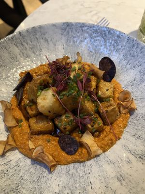 Sexy tofu, yum  at Holy Carrot in London