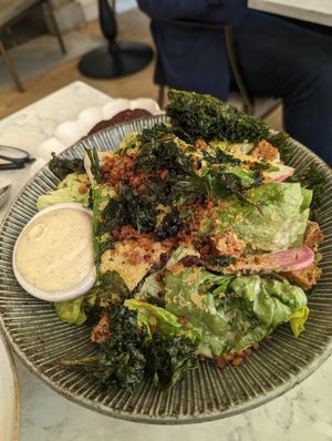 Caesar salad at Holy Carrot in London