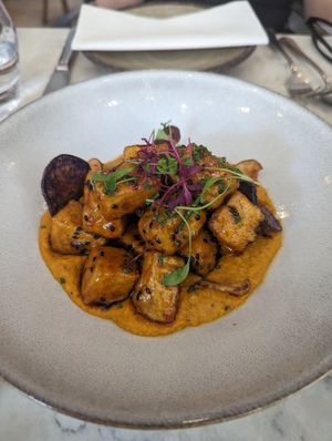 Sexy tofu at Holy Carrot in London