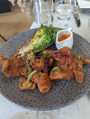 Buffalo wings at Holy Carrot in London