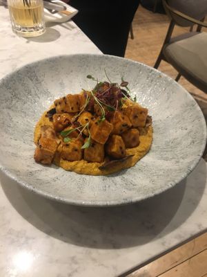 Sexy tofu   at Holy Carrot in London