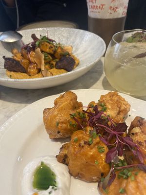 Sexy Tofu, Orange Cauliflower   at Holy Carrot in London