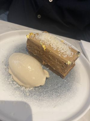 Miso Sponge  at Holy Carrot in London