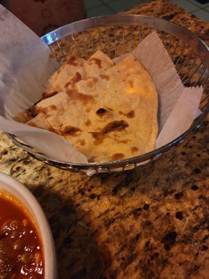 Roti at Le Indya in Naples