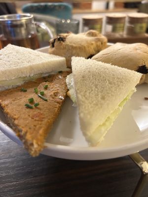 afternoon tea 18€  at Madame Wu in Linz