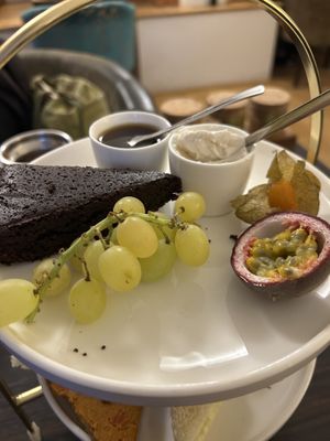 afternoon tea 18€  at Madame Wu in Linz