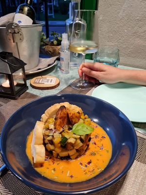 Vegane Vorspeise at Be Free in Olbia