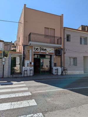 Outside at Be Free in Olbia