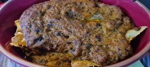 Vegan lasagne at Be Free in Olbia