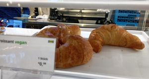 Ikea Cafe - vegan croissant at IKEA in Vienna