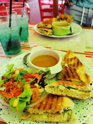 Ciabatta vegetalienne at Il Cafetino in Millau