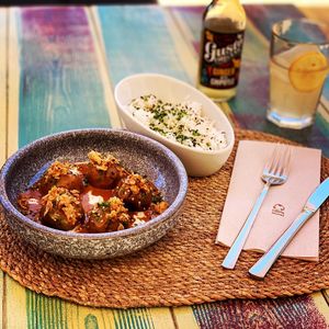 Shitake Balls at Retroway in Mallorca