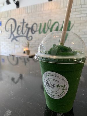 Super Green Smoothie to go... at Retroway in Mallorca
