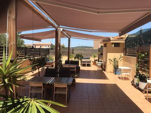 Quaite terrace at Retroway in Mallorca