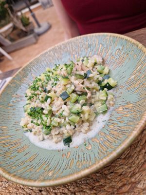 Risotto at Retroway in Mallorca