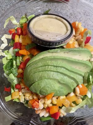 Chopped saladd  at Hudson Taco in Newburgh