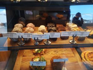 Morw cabinet food at Coffee Culture - Sumner in Christchurch