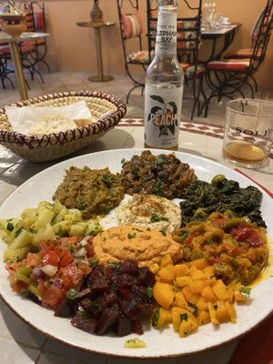 Tapas Teller at Tagine in Giessen