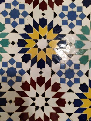 Marrocan Tiles at Tagine in Giessen