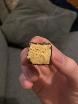 Dark chocolate honeycomb  at Doisy & Dam in South West London