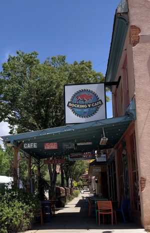   at Rocking V Cafe in Kanab