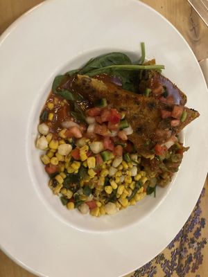 Southwest Polenta Bowl  at Rocking V Cafe in Kanab