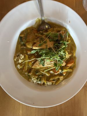 Thai Curry  at Rocking V Cafe in Kanab