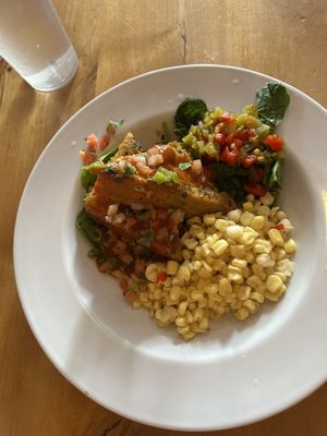 Polenta Bowl  at Rocking V Cafe in Kanab