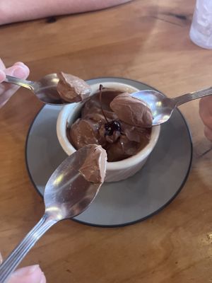 Mousse  at Rocking V Cafe in Kanab