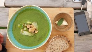 Soup of the day at Kiemkracht 64 in Malden