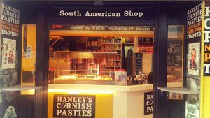 Wonderful place! #Veganuary at Hanley's Cornish Pasties in Dublin