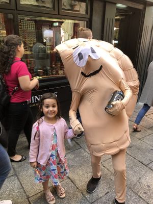 Pasty man #Veganuary at Hanley's Cornish Pasties in Dublin