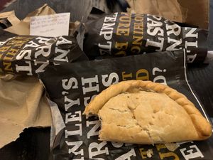 Pasties delivery at Hanley's Cornish Pasties in Dublin