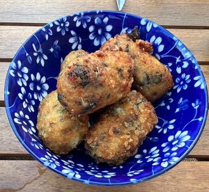 Vegan Croquettes   at Xiringuito Oblikue in Vilassar De Mar
