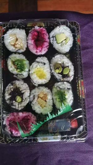 Vegan Sushi from Janet's at Janet's in Dublin