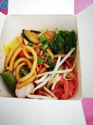 Vegan Udon-Janet's at Janet's in Dublin