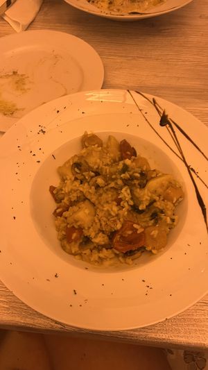 Risotto with veggies   at Galerija in Sibenik