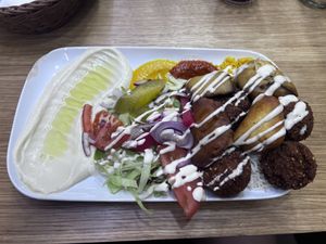   at Esra Falafel in Berlin