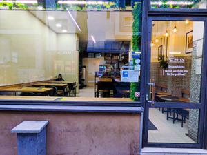 Outside of Esra Falafel at Esra Falafel in Berlin