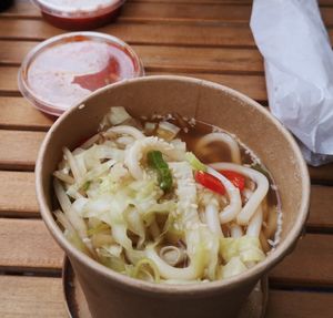 Japanese Udon-Suppe Bowl at Vital Meals in Dusseldorf