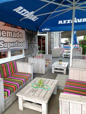 Terrace at Vital Meals in Dusseldorf