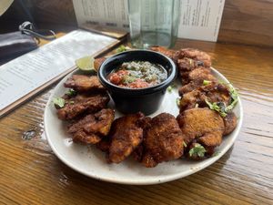 Plantain chips   at Reposados Tacos y Tequila in Golden